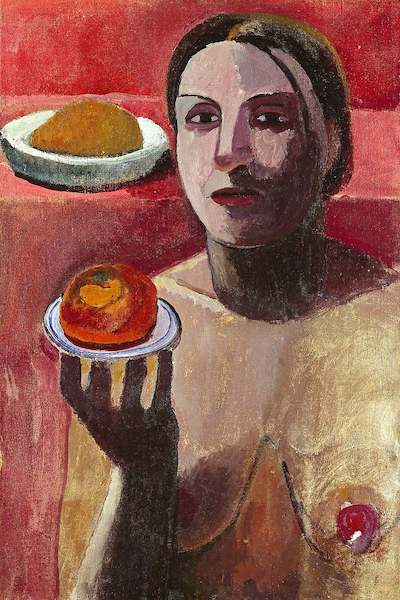 Array Halbakt einer Italienerin mit... von Paula Modersohn-Becker