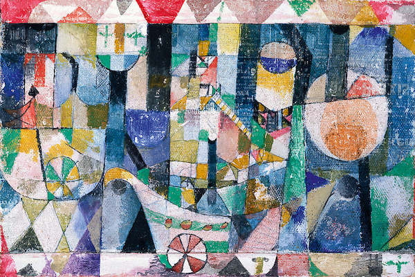 Array Hafenbild                        von Paul Klee