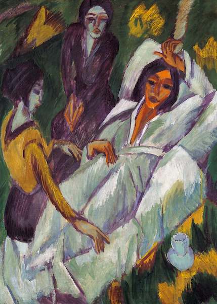 Array Frauen beim Tee                  von Ernst Ludwig Kirchner