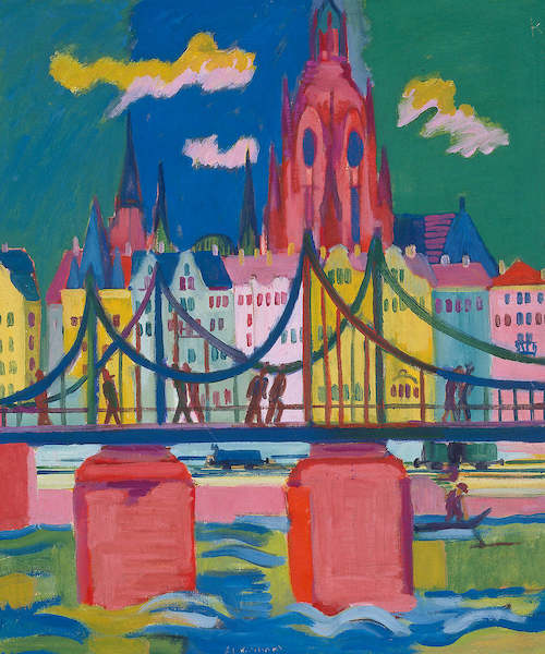 Array Frankfurter Dom                  von Ernst Ludwig Kirchner