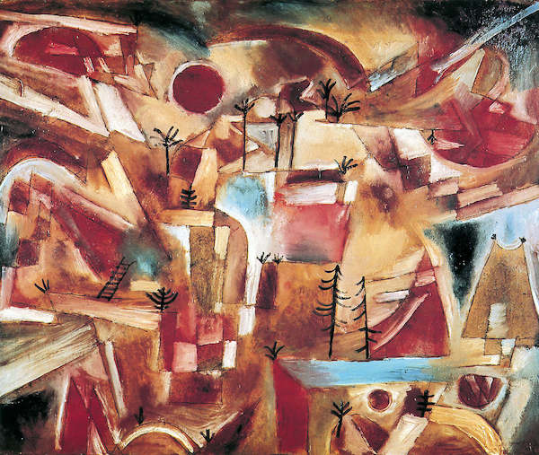 Array Felsenlandschaft                 von Paul Klee