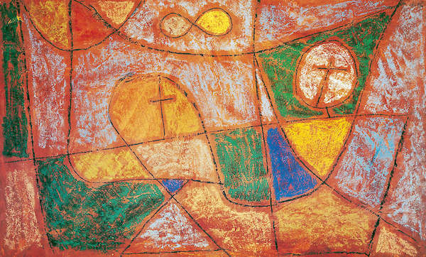 Array Die Beiden von Paul Klee