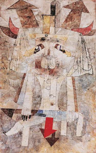 Array Der wilde Mann von Paul Klee