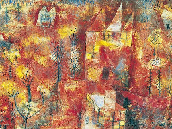 Array Das Kind in der Landschaft von Paul Klee