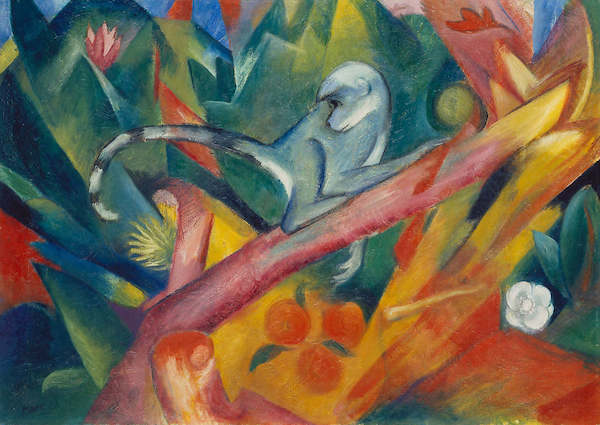 Array Das Äffchen                      von Franz Marc