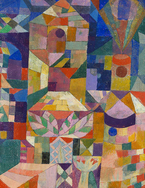 Array Burggarten                       von Paul Klee