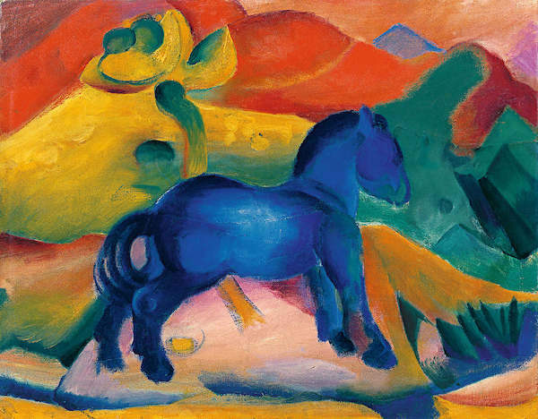 Array Blaues Pferdchen                 von Franz Marc