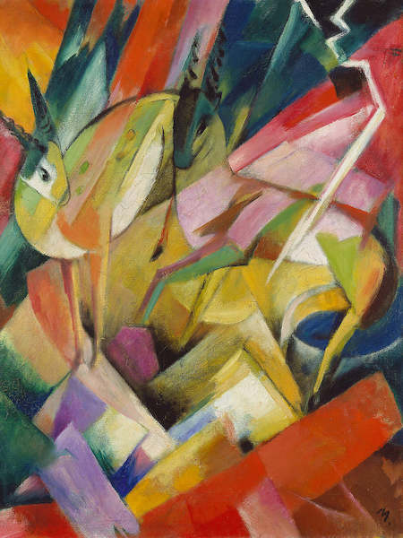 Array Bergziegen                       von Franz Marc