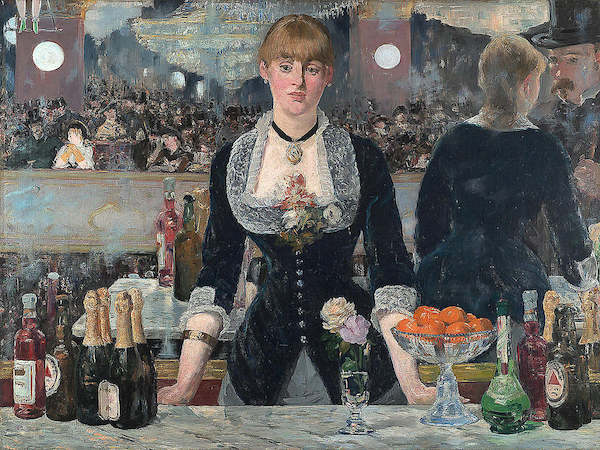 Array Bar in den Folies-Bergère von Manet Edouard