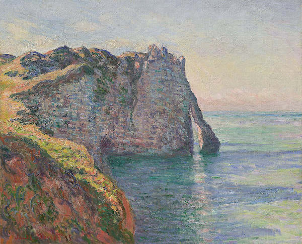 Array Port d'Aval von Claude Monet