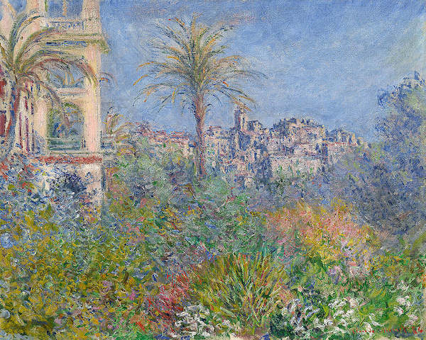 Array Villen in Bordighera von Claude Monet
