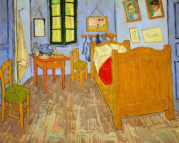 Array van Goghs Schlafzimmer in Arles von Vincent Van Gogh