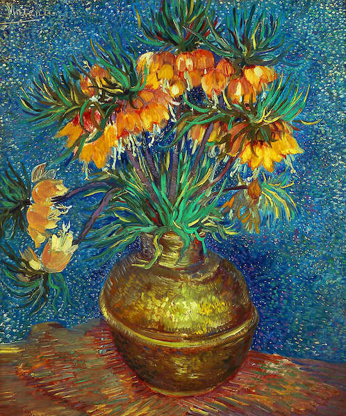 Array Kupfervase mit Kaiserkronen von Vincent Van Gogh
