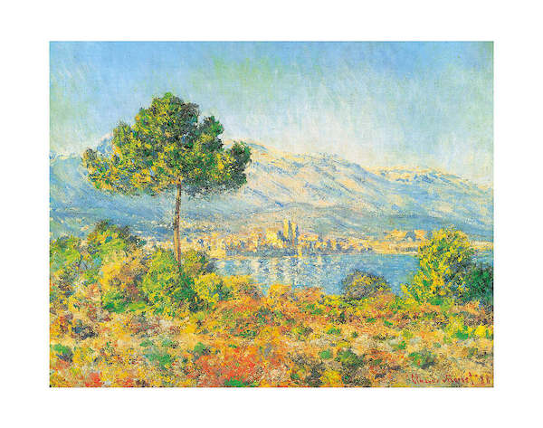 71cm x 56cm Antibes, 1888, CM-142 von Claude Monet