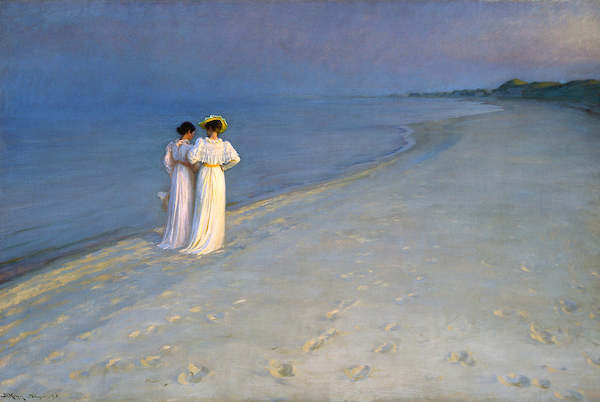 Array Sommerabend bei Skagen           von Peter Severin Kroyer