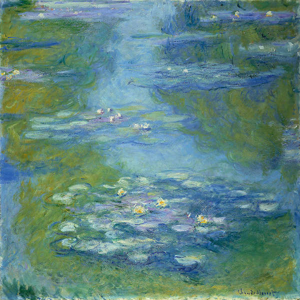 Array Seerosen von Claude Monet