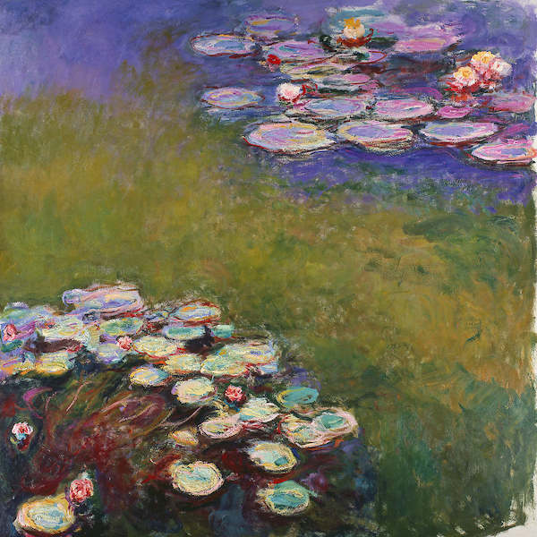 Array Seerosen von Claude Monet