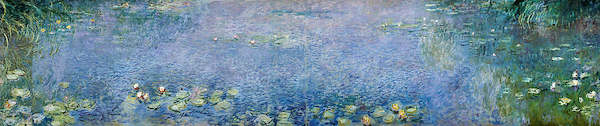 Array Seerosen von Claude Monet