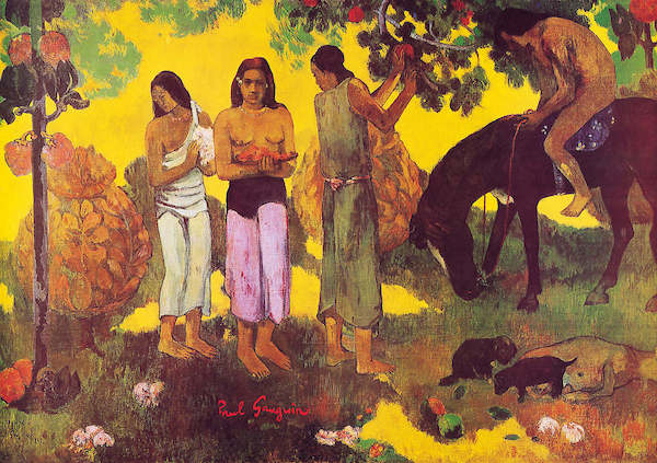 85cm x 60cm Rupe,Rupe von Paul Gauguin