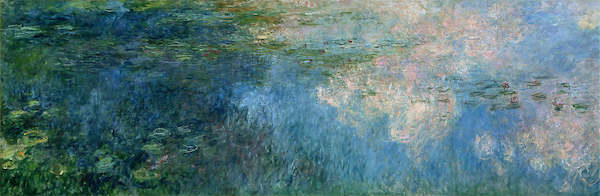 Array Nympheas Paneel C II von Claude Monet