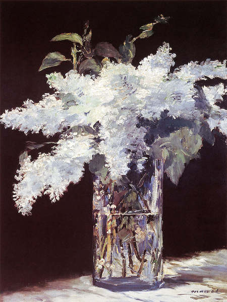 60cm x 80cm Lilas von Edouard Manet