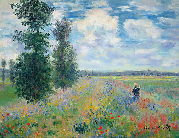 Array Les Coquelicots                  von Claude Monet