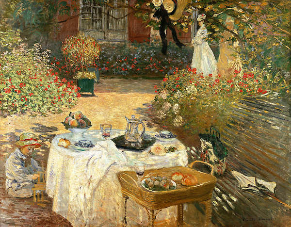 Array Le Déjeuner von Claude Monet