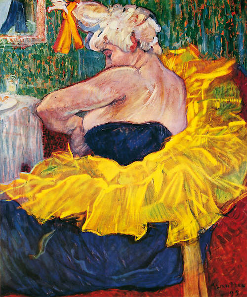 Array La clownesse Cha-U-Kao           von Henri de Toulouse-Lautrec