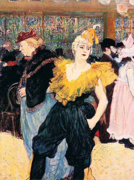 Array La Clownesse                     von Henri de Toulouse-Lautrec