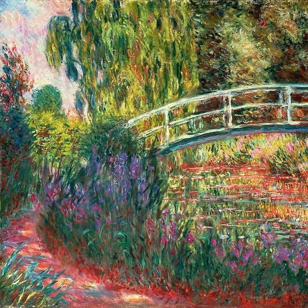 Array Japanische Brücke...             von Claude Monet