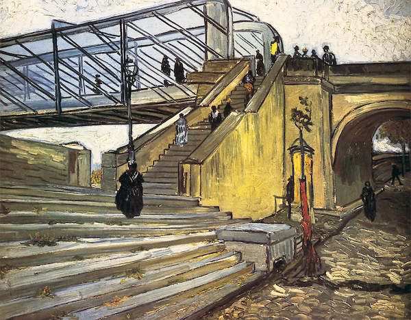 Array Die Brücke von Trinquetaille     von Vincent Van Gogh