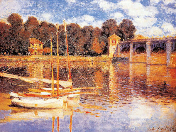 Array Die Brücke von Argenteuil        von Claude Monet