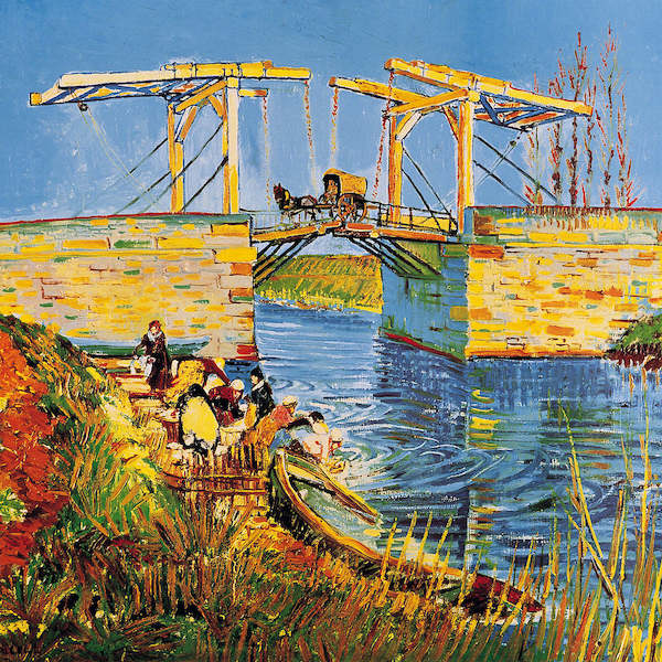 Array Die Brücke bei Langlois in Arles von Vincent Van Gogh