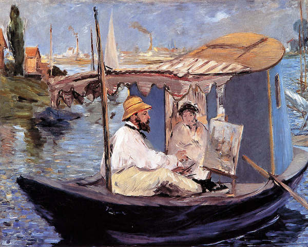 Array Die Barke                        von Edouard Manet