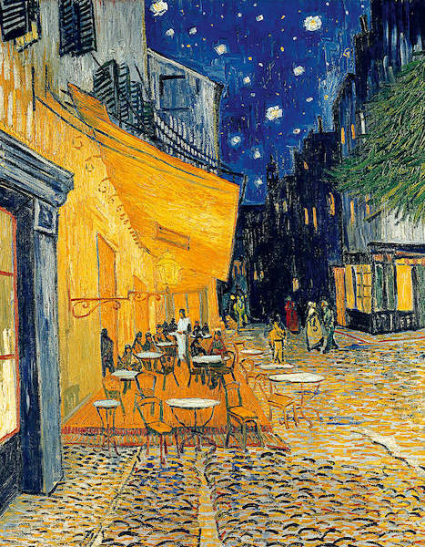 Array Café-Terrasse am Abend           von Vincent Van Gogh