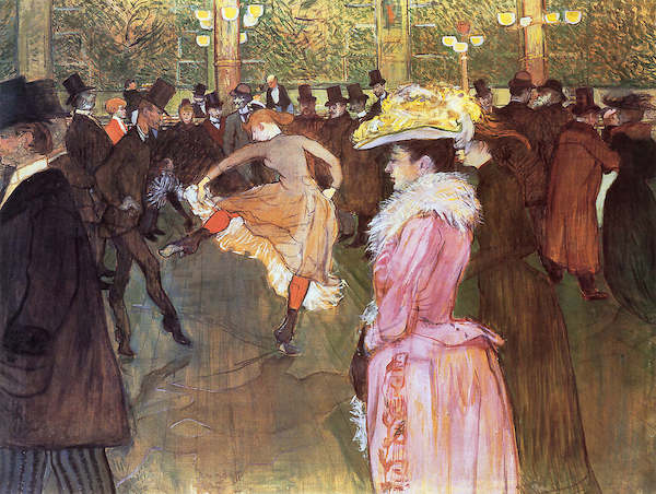 Array Ball im Moulin Rouge             von Henri de Toulouse-Lautrec