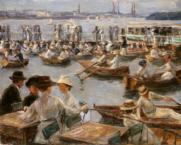 Array An der Alster in Hamburg         von Max Liebermann