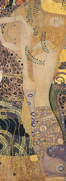 Array Wasserschlangen I                von Gustav Klimt