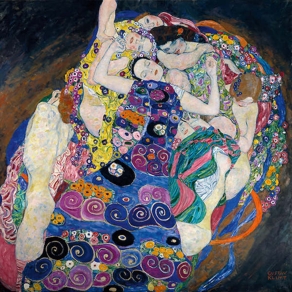 Array Die Jungfrau von Gustav Klimt