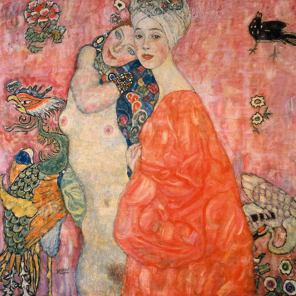 Array Die Freundinnen von Gustav Klimt