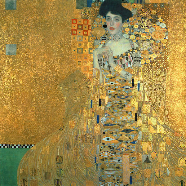 Array Bildnis der Adele Bloch-Bauer I von Gustav Klimt