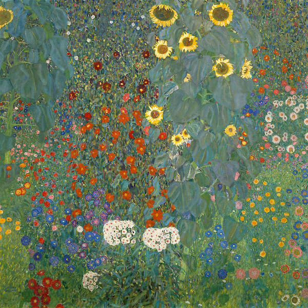 Array Bauerngarten mit Sonnenblumen    von Gustav Klimt