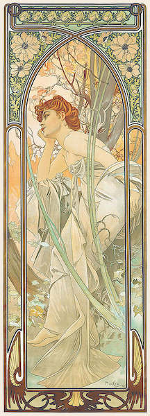 Array Abendträumerei                   von Marie Alphonse Mucha