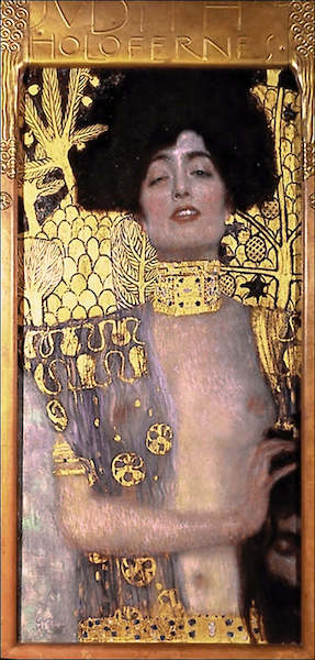 41cm x 86cm Judith II                        von Gustav Klimt