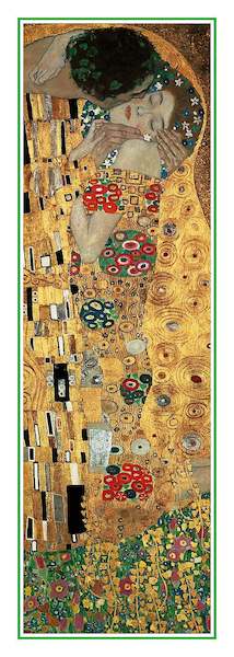 25cm x 70cm The Kiss von Gustav Klimt