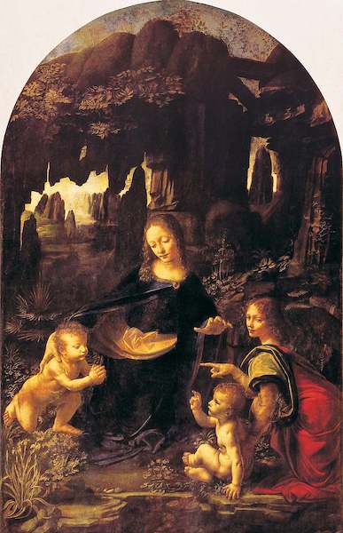 Array Vergine delle rocce              von Leonardo Da Vinci