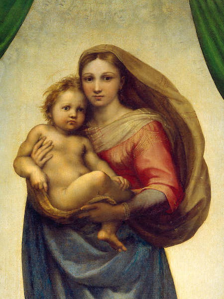 Array Maria mit dem Kind               von Raffael