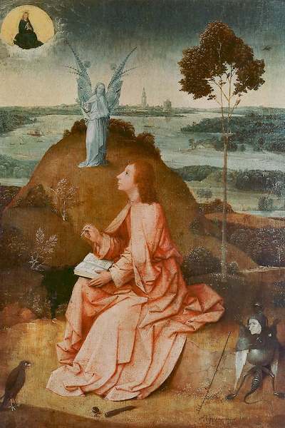 Array Johannes auf Patmos              von Hieronymus Bosch