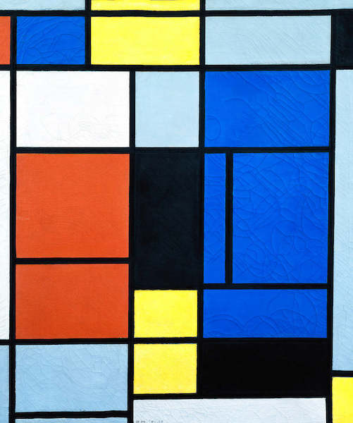 Array Tableau No. 1                    von Piet Mondrian