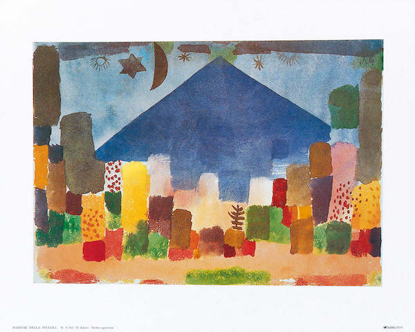 30cm x 24cm Notte egiziana von Paul Klee